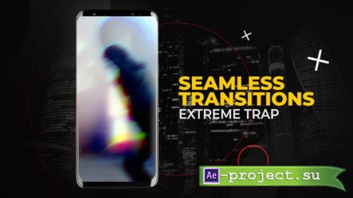 Videohive - Vertical Extreme Trap Transitions | After effects - 54189222 - Project for After Effects