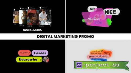 Videohive - Digital Marketing Promo - 54191219 - Project for After Effects