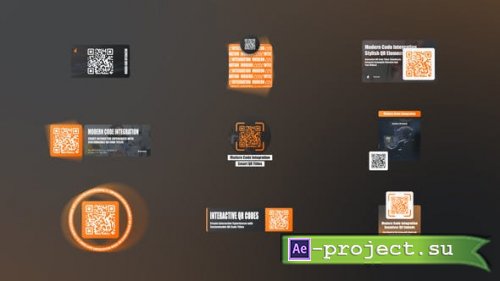 Videohive - Dynamic QR Code Titles - 54200505 - Project for After Effects