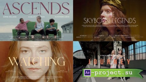 Videohive - 5 Cine Titles for After Effects - 54110454 - Project for After Effects