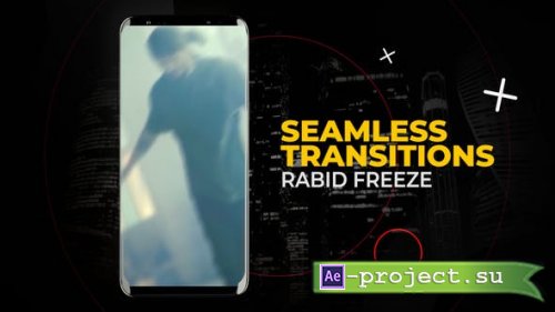 Videohive - Vertical Rabid Freeze Transitions | After Effects - 54189778 - Project for After Effects