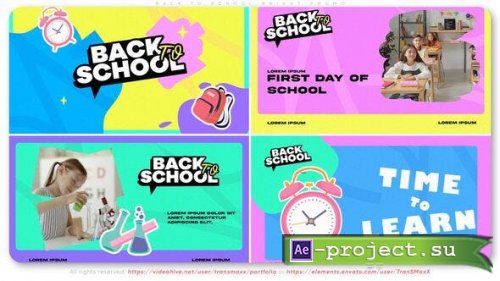 Videohive - Back to School Bright Promo - 54208210 - Project for After Effects