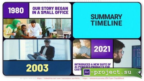 Videohive - Summary Timeline Presentation - 54208219 - Project for After Effects