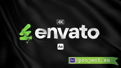 Videohive - Flag Logo Sting - 54260987 - Project for After Effects