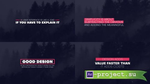 Videohive - Animated Titles - 54204466 - Project for After Effects