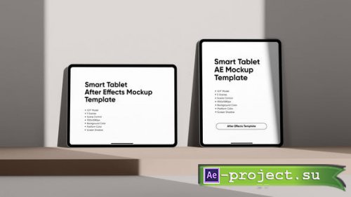 Videohive - Smart Tablet Screen Mockup Template - 54173948 - Project for After Effects