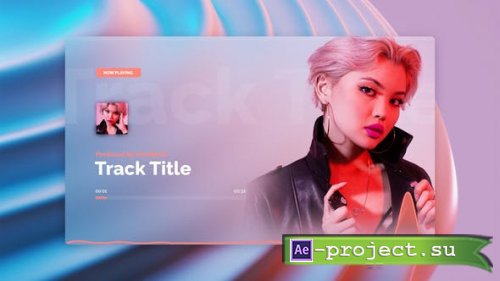 Videohive - Stylish audio visualizer template for After Effects  Acryl - 54217523 - Project for After Effects