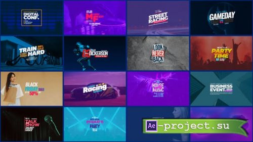 Videohive - Titles - 54253330 - Project for After Effects