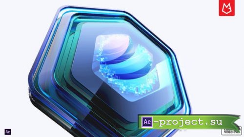 Videohive - 3D Hexagon Clean Logo Reveal - 54261126 - Project for After Effects