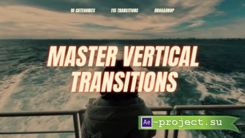 Videohive - Master Vertical Transitions - 54257404 - Project for After Effects