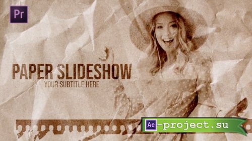 Videohive - Paper Slideshow | Stop Motion - 53733391 - Premiere Pro Templates