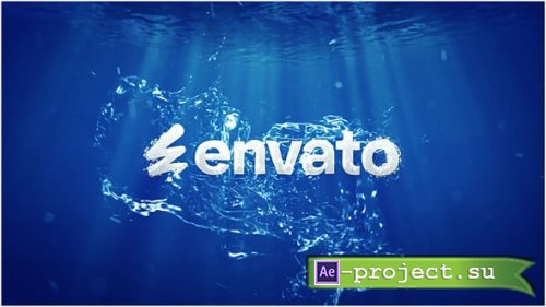 Videohive - Water Splash Logo Reveal - 54280943 - Project for After Effects