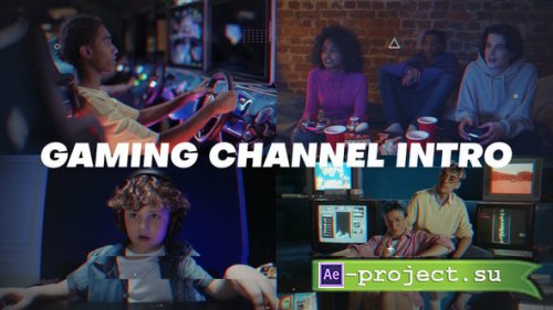 Videohive - Gaming Channel Intro - 54279651 - Project for After Effects