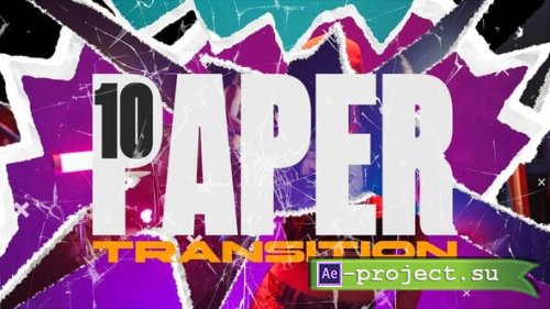 Videohive - Paper Transition V2 - 54269074 - Project for After Effects