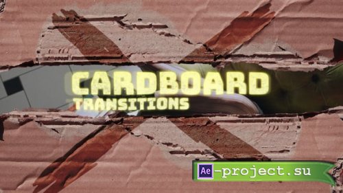 Videohive - Cardboard Transitions - 54289959 - Project for After Effects