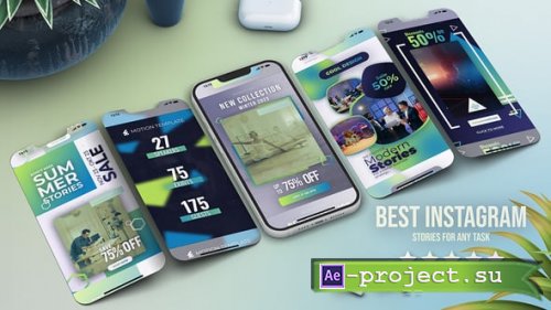 Videohive - Instagram Stories Reels - 54289620 - Project for After Effects