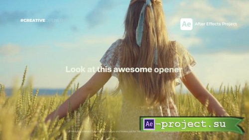 Videohive - The Creative Opener - 54275335 - Project for After Effects