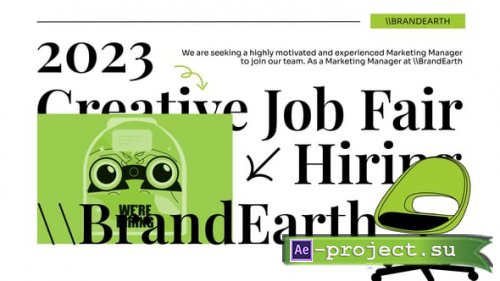 Videohive - Creative Hiring - 54302499 - Project for After Effects