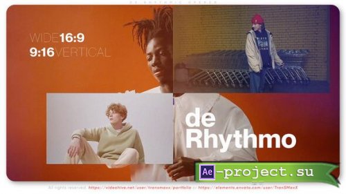 Videohive - de Rhythmic Opener - 54272428 - Project for After Effects