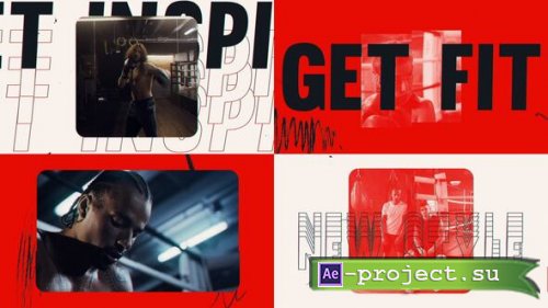 Videohive - Active Sport - Grunge Sport Intro - 54324385 - Project for After Effects