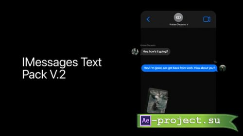 Videohive - iMessages Text Pack - 54327537 - Project for After Effects