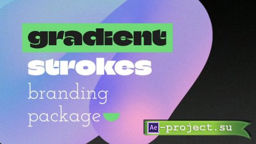 Videohive - Gradient Strokes Branding Package - 54325428 - Project for After Effects