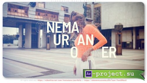 Videohive - Cinematic Media Opener - 54323451 - Project for After Effects