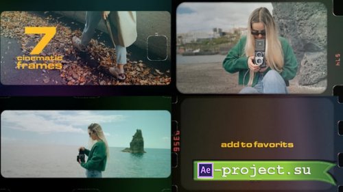 Videohive - Cinematic Frames - 8mm Frames - 54322789 - Project for After Effects