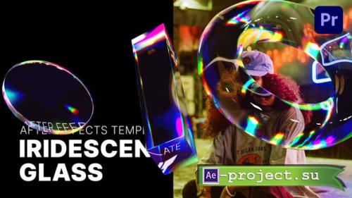 Videohive - Iridescent Glass - 54342221 - Project for After Effects