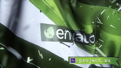 Videohive - Custom Confetti 3D Flag - 36187925 - Project for After Effects