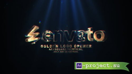 Videohive - Golden Logo Opener - 54361218 - Project for After Effects