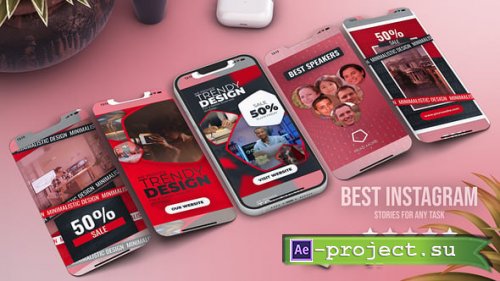 Videohive - Instagram Reels Vertical Stories - 54365041 - Project for After Effects