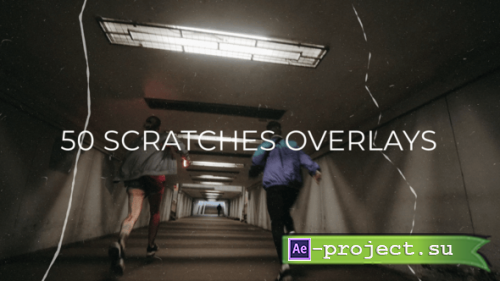 Videohive - 50 Scratches Overlay - 54364766 - Project for After Effects