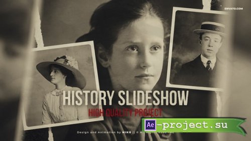 Videohive - History Slideshow - 54373233 - Project for After Effects