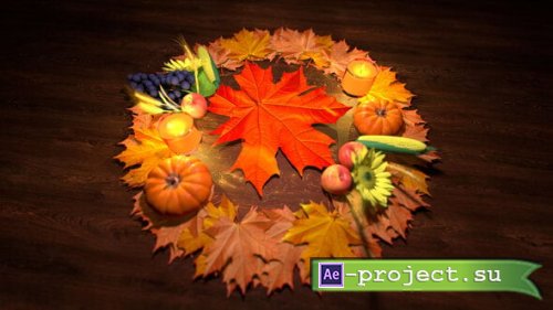 Videohive - Thanksgiving Logo - 54395941 - Project for After Effects