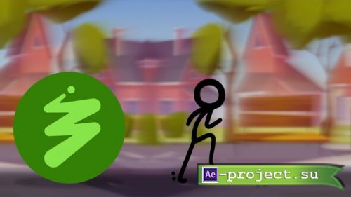 Videohive - Stickman Logo Reveal - 54404779 - Project for After Effects