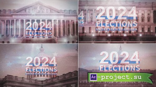 Videohive - Us Election Opener - 54383081 - Project for After Effects