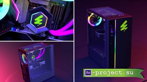 Videohive - Personal Computer Logo - 54420418 - Project for After Effects