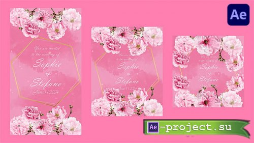 Videohive - Wedding Invitation - 54417705 - Project for After Effects