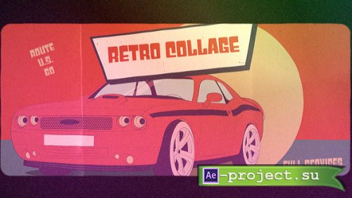 Videohive - Retro Collage Opener - 54446530 - Project for After Effects