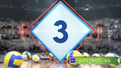 Videohive - Volleyball Countdown 7 - 54440107 - Project for After Effects