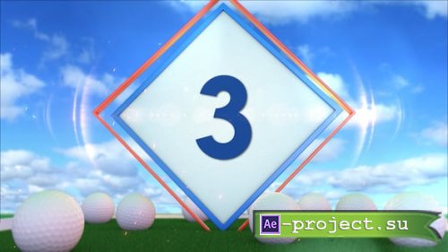 Videohive - Golf Countdown 3 - 54438954 - Project for After Effects