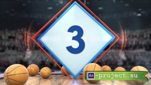 Videohive - Basketball Countdown 7 - 54438996 - Project for After Effects