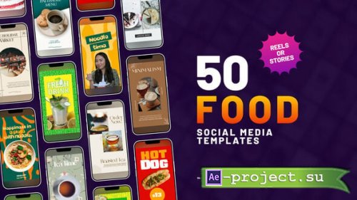 Videohive - Food Box Instagram Reels - 54462278 - Project for After Effects