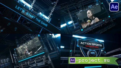 Videohive - Tennis Sports Opener - 54452906 - Project for After Effects