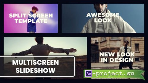 Videohive - Multiscreen Slideshow - 54469736 - Project for After Effects