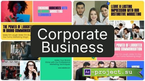 Videohive - Clean Minimal Corporate Business Slideshow - 54469183 - Project for After Effects