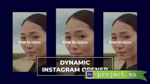 Videohive - Dynamic Bright Instagram Opener - 54453699 - Project for After Effects