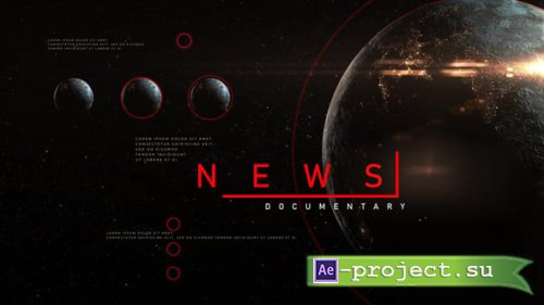 Videohive - Realistic News Intro - 54463900 - Project for After Effects