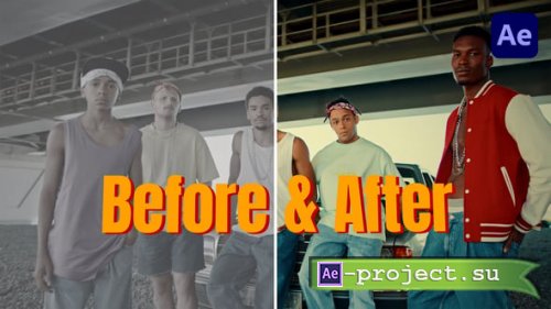 Videohive - Before & After Transitions Pack - 54501250 - Project for After Effects